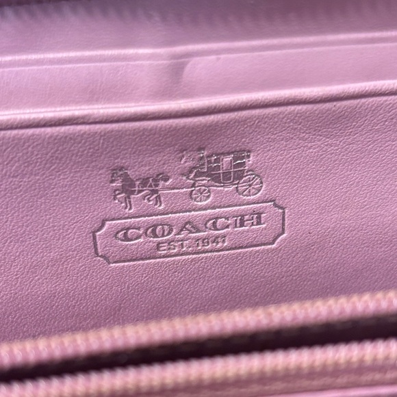 Coach Multicolor Canvas Wallet - Picture 10 of 12
